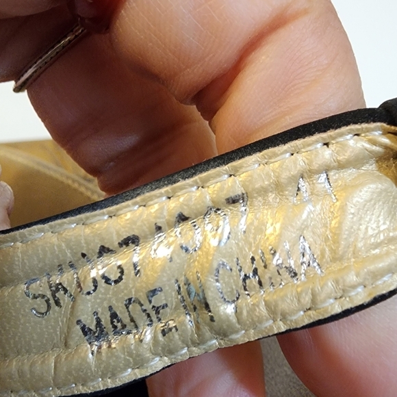 SIKETU Black Velvet Flat Sandals size 41 - Picture 7 of 11